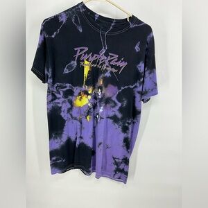 Purple Tie-Dye Graphic T-Shirt